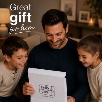 Father’s Day Gift Box For Him Men’s Pamper Set With Wash Bag, Cosy Socks And Skincare, 8 of 8