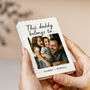 Personalised Christmas Photo Memory Block For Dad, thumbnail 7 of 9