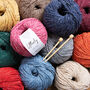College Scarf Knitting Kit, thumbnail 9 of 10