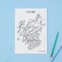 Hand Drawn Scotland Map Art Print, thumbnail 1 of 2