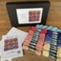 Ice Cream Bargello Tapestry Kit With 100% British Wool, thumbnail 3 of 5