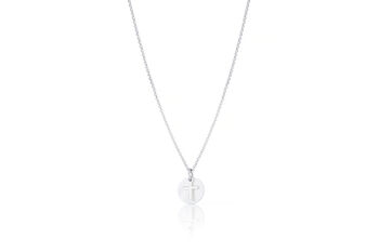 Sterling Silver Hope Signature Cross Childs Necklace, 2 of 4