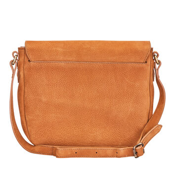 Women's Large Suede Saddle Bag Handbag 'Nola M', 5 of 12