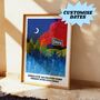 Oasis Heaton Park Customisable Date Art Print / Oasis Live 25 Wall Art, thumbnail 1 of 2