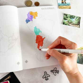 Personalised Travel Journal Adventure Book, 8 of 12