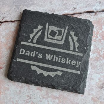 Personalised Whiskey Slate Coaster, 2 of 2