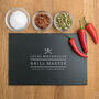 Mens 'Bbq King' Personalised Serving Board, thumbnail 4 of 8