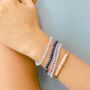 Throat Chakra Bracelet Set For Communication And Truth, thumbnail 1 of 3