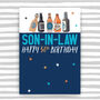 Son In Law Birthday Card Age 30 40 50, thumbnail 3 of 3