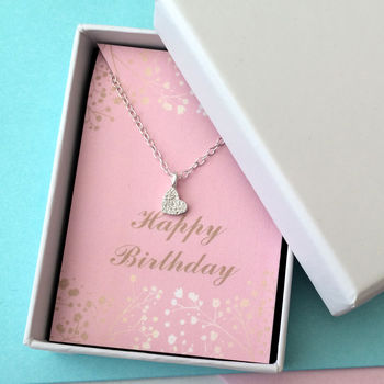 Personalised Mini Initial Heart Necklace, 9 of 12
