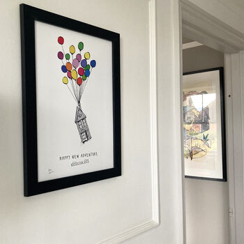 Personalised 'Moving House' Print, 2 of 3