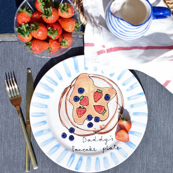 Personalised Illustration Breakfast Plate, 5 of 7