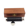 12 Inch Chrome Telescope With Wooden Box, thumbnail 2 of 5
