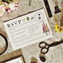 Botany Wildflower Vintage Wedding Stationery, thumbnail 6 of 10