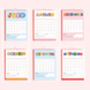 2024 Colourful Graphic Calendar, thumbnail 3 of 3