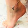 Initial Personalised Anklet, thumbnail 1 of 4