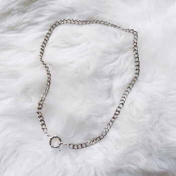 Chunky Simple Chain Necklace, 5 of 9