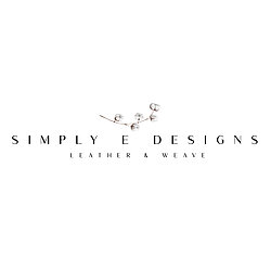 Simply E Designs Leather & Weave our designer logo