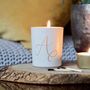 Calligraphy Initial Scented Votive, thumbnail 2 of 3