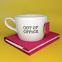 Out Of Office Handmade Mug, thumbnail 1 of 2