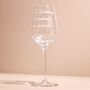 Personalised Measure Wine Glass, thumbnail 8 of 8