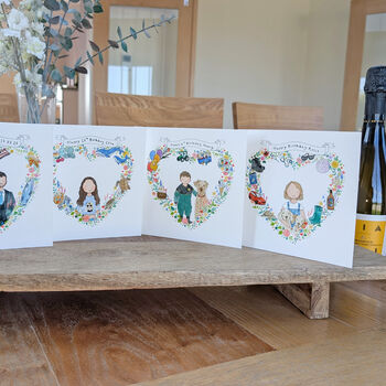Personalised Birthday Portrait Greeting Card, 3 of 5