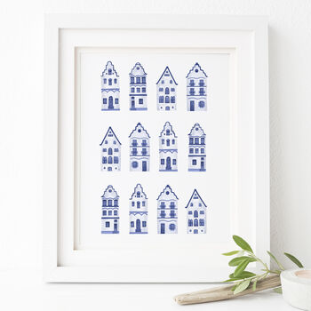 Amsterdam Canal Houses Print, 5 of 5