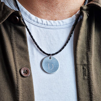 Men's Personalised Secret Photo Family Necklace, 6 of 8