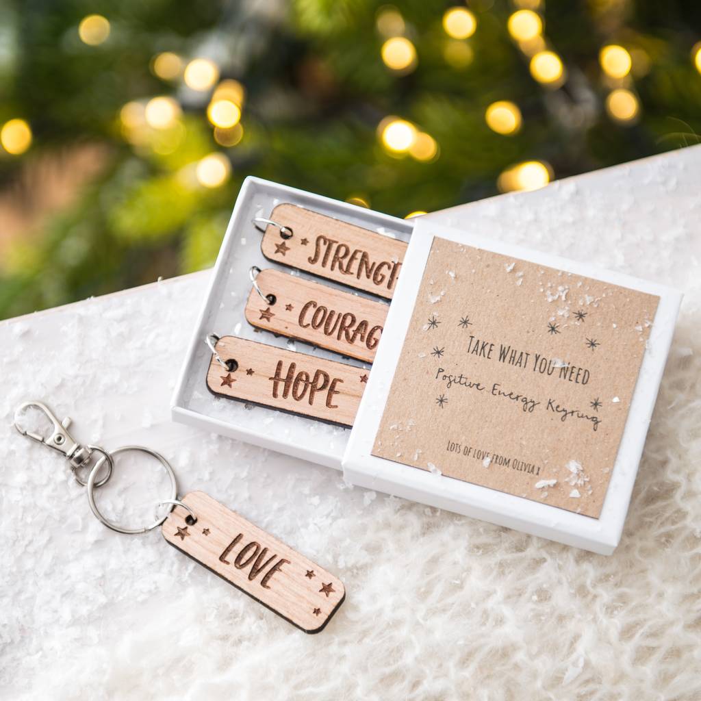 Image of Personalised Motivational Keyrings