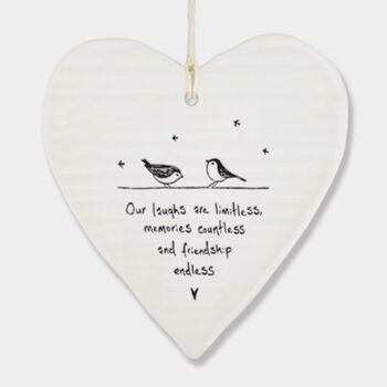'Our Friendship Is Endless' Heart Gift For Friend, 2 of 2