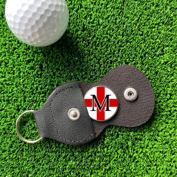 Personalised Initial St George Golf Ball Marker, 2 of 4