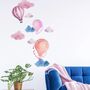 Hot Air Balloons Kid’s Room Decal Sticker, thumbnail 3 of 6