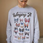 Winging It Men's Butterfly Guide Sweatshirt, thumbnail 2 of 4