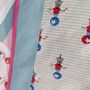 Handmade Circus Quilt,Tummy Time Mat, Blues And Pinks, thumbnail 2 of 8