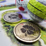 Lucky Four Leaf Clover Golf Ball Marker, thumbnail 5 of 8