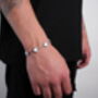 Clover Bracelet Silver/White, thumbnail 4 of 4