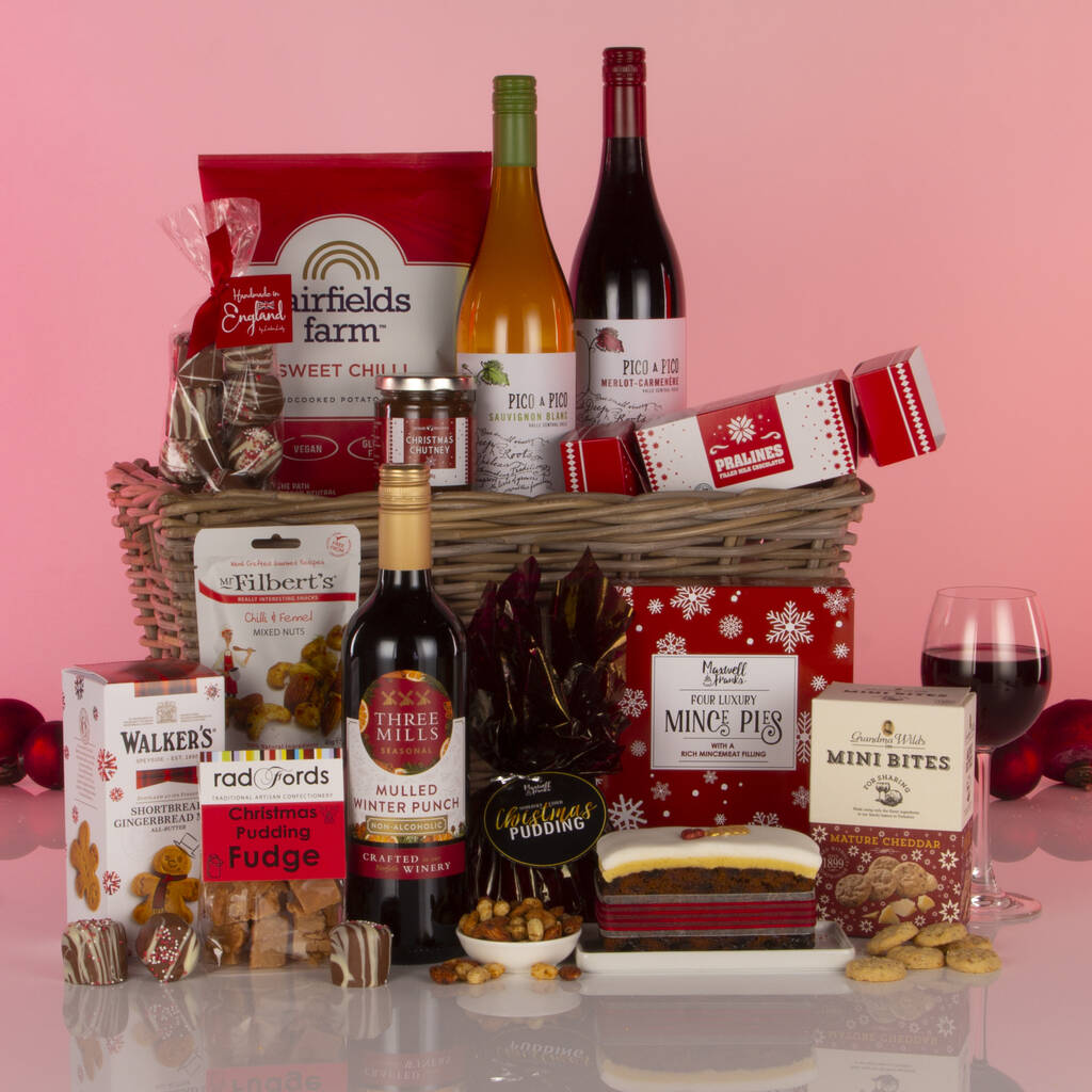 Taste Of Christmas Gift Basket By Virginia Hayward | notonthehighstreet.com