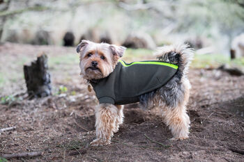 Yorkshire Terrier Polartec Dog Coat, 4 of 5