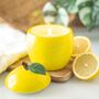 Lemon Shaped Candle Jar For Her, thumbnail 1 of 2