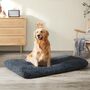 Dog Bed Cushion Pet Padded Fluffy Mat Plush, thumbnail 6 of 11