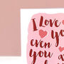 Funny Always Farting Valentine's Day Card, thumbnail 2 of 7