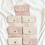 Bridesmaid Knot Pearl Earrings Bridal Party Gift, thumbnail 3 of 3