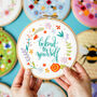 Be Kind To Yourself Embroidery Kit, thumbnail 3 of 7