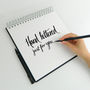 Personalised Bespoke Hand Calligraphy Print Unframed, thumbnail 3 of 10