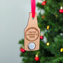 Personalised Beer Bottle Cap Christmas Tree Decoration, thumbnail 6 of 6