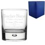 Personalised Teachers Thank You Glass, thumbnail 1 of 2