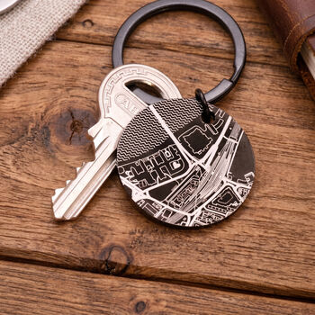 Custom Street Map Keyring, 12 of 12