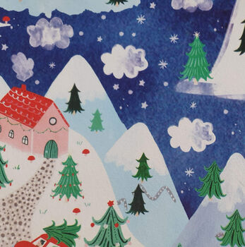 Little Christmas Scene Wrapping Paper, 7 of 10