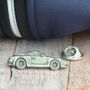 Pewter Sports Car Lapel Pin Badge, thumbnail 1 of 3