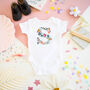 Liberty Of London Personalised Baby Bodysuit, thumbnail 1 of 6